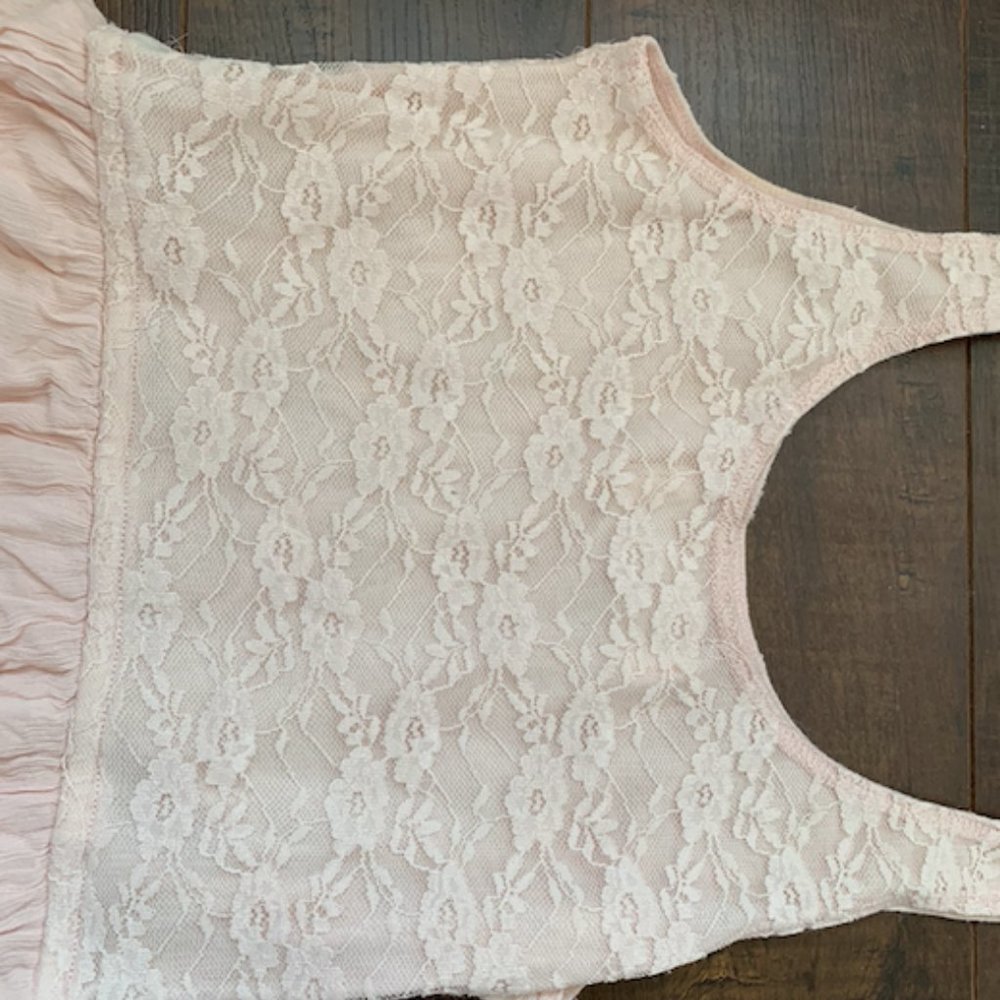 Abercrombie kids light pink summer dress - Picture 2 of 3